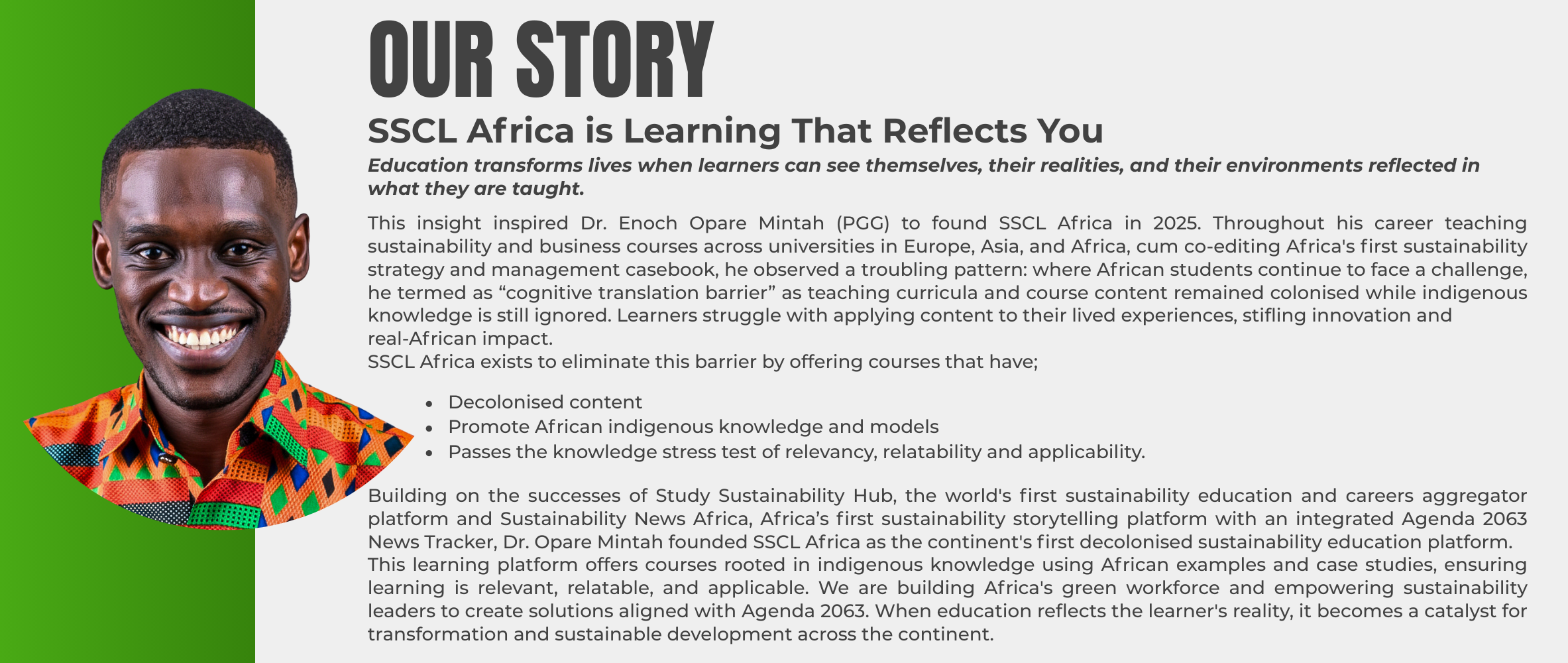 About SSCL Africa | SSCL Africa